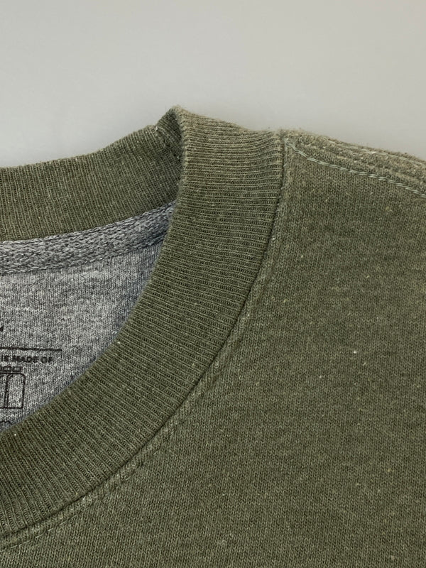 【中古品】【メンズ】 PATAGONIA パタゴニア PRINT SWEATSHIRT プリント スウェット シャツ 39626FA23 トレーナー トップス 144-260922-hu-33-min サイズ：L カラー：カーキグリーン（色あせ） 万代Net店