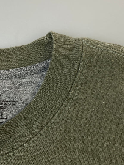 【中古品】【メンズ】 PATAGONIA パタゴニア PRINT SWEATSHIRT プリント スウェット シャツ 39626FA23 トレーナー トップス 144-260922-hu-33-min サイズ：L カラー：カーキグリーン（色あせ） 万代Net店