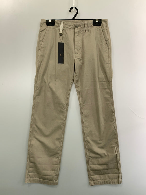 【中古品】【メンズ】 UNIFORM EXPERIMENT ユニフォームエクスペリメント LOGO WORK PANTS ロゴ ワーク パンツ UE-123066 ボトムス 153-260822-hu-36-min サイズ：2 カラー：ベージュ 万代Net店