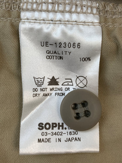 【中古品】【メンズ】 UNIFORM EXPERIMENT ユニフォームエクスペリメント LOGO WORK PANTS ロゴ ワーク パンツ UE-123066 ボトムス 153-260822-hu-36-min サイズ：2 カラー：ベージュ 万代Net店