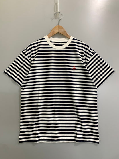 【中古品】【メンズ】 SOPHNET ソフネット AUTHENTIC SCORPION BORDER TEE SOPH-202083 オーセンティック スコーピオン ボーダー Tシャツ 半袖Tシャツ トップス 142-260821-yn-29-min サイズ：M カラー：ネイビー/ホワイト 万代Net店