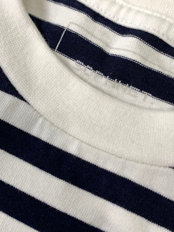 【中古品】【メンズ】 SOPHNET ソフネット AUTHENTIC SCORPION BORDER TEE SOPH-202083 オーセンティック スコーピオン ボーダー Tシャツ 半袖Tシャツ トップス 142-260821-yn-29-min サイズ：M カラー：ネイビー/ホワイト 万代Net店