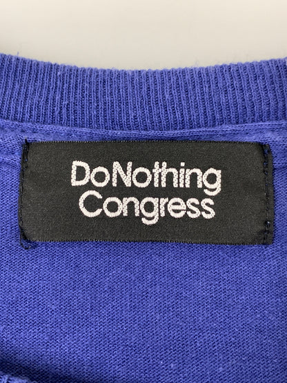 【中古品】【メンズ】 DO NOTHING CONGRESS ドゥー・ナッシング・コングレス LA BEAUTE EST DANS LARUE TEE メンズ 半袖 Tシャツ トップス 五月革命 142-260820-em-08-min カラー：ダークブルー 万代Net店