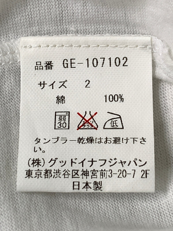 【中古品】【メンズ】 GOODENOUGH グッドイナフ GDEH LOGO TEE 半袖 ロゴ プリント Tシャツ メンズ トップス 142-260820-em-15-min サイズ：2 万代Net店