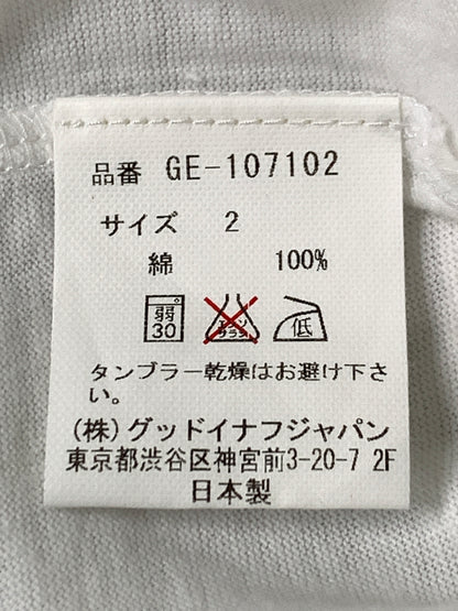 【中古品】【メンズ】 GOODENOUGH グッドイナフ GDEH LOGO TEE 半袖 ロゴ プリント Tシャツ メンズ トップス 142-260820-em-15-min サイズ：2 万代Net店