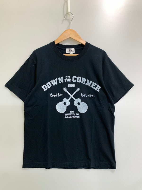 【中古品】【メンズ】 GOODENOUGH グッドイナフ DOWN ON THE CORNER TEE ショートスリーブTシャツ 半袖Tシャツ トップス 142-260821-yn-31-min サイズ：M カラー：ブラック 万代Net店