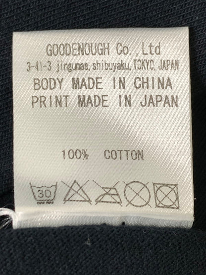 【中古品】【メンズ】 GOODENOUGH グッドイナフ DOWN ON THE CORNER TEE ショートスリーブTシャツ 半袖Tシャツ トップス 142-260821-yn-31-min サイズ：M カラー：ブラック 万代Net店