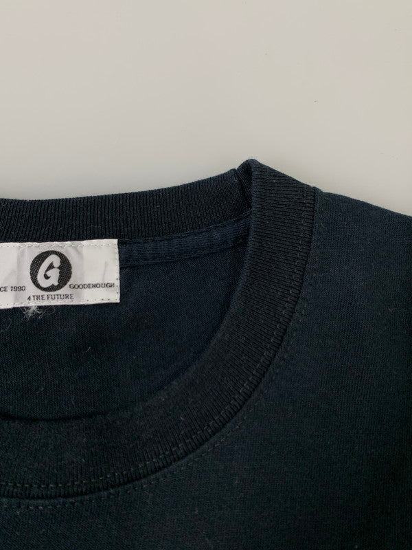 【中古品】【メンズ】 GOODENOUGH グッドイナフ DOWN ON THE CORNER TEE ショートスリーブTシャツ 半袖Tシャツ トップス 142-260821-yn-31-min サイズ：M カラー：ブラック 万代Net店
