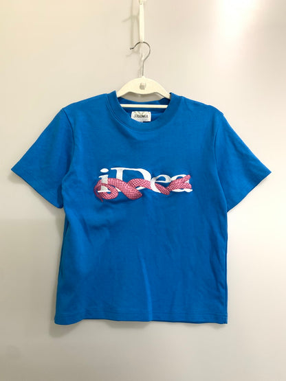 【中古品】【レディース】 IDEASWAM イデアスワム OUROBOROS LOGO TEE ウロボロス ロゴ Tシャツ 半袖Tシャツ トップス 170-260821-yn-09-min サイズ：S カラー：ブルー 万代Net店