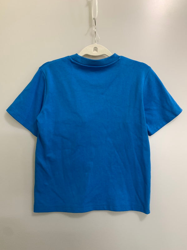 【中古品】【レディース】 IDEASWAM イデアスワム OUROBOROS LOGO TEE ウロボロス ロゴ Tシャツ 半袖Tシャツ トップス 170-260821-yn-09-min サイズ：S カラー：ブルー 万代Net店