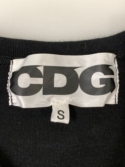 【中古品】【メンズ】 COMME DES GARCONS コムデギャルソン 1986 T-SHIRT SZ-T028 半袖 プリント Tシャツ ショートスリーブ メンズ トップス 141-260820-em-21-min サイズ：S カラー：ブラック 万代Net店
