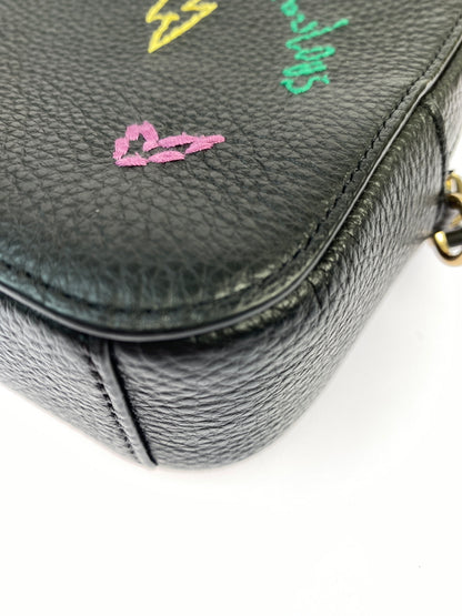 【中古品】【メンズ】 COACH コーチ MINI CAMERA BAG カメラバッグ カバン 180-260821-hu-40-min カラー：ブラック 万代Net店