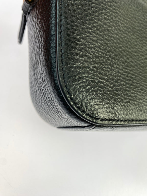【中古品】【メンズ】 COACH コーチ MINI CAMERA BAG カメラバッグ カバン 180-260821-hu-40-min カラー：ブラック 万代Net店