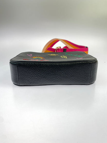 【中古品】【メンズ】 COACH コーチ MINI CAMERA BAG カメラバッグ カバン 180-260821-hu-40-min カラー：ブラック 万代Net店