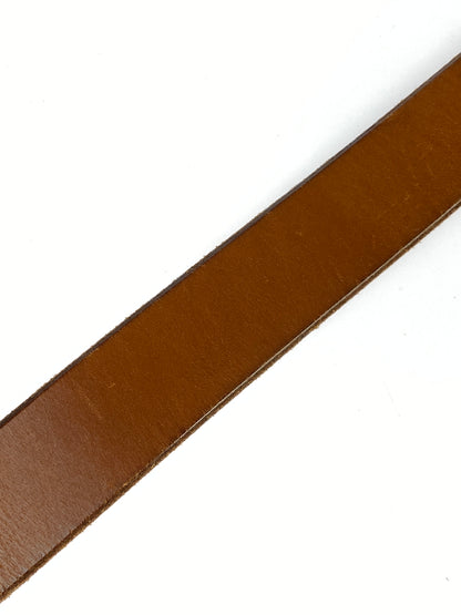 【中古品】【メンズ】 J&M DAVIDSON ジェイアンドエムデヴィッドソン LEATHER VELT レザー ベルト 革 アクセサリー 小物 205-260821-hu-15-min カラー：ブラウン 万代Net店