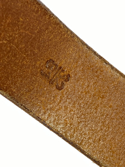 【中古品】【メンズ】 J&M DAVIDSON ジェイアンドエムデヴィッドソン LEATHER VELT レザー ベルト 革 アクセサリー 小物 205-260821-hu-15-min カラー：ブラウン 万代Net店