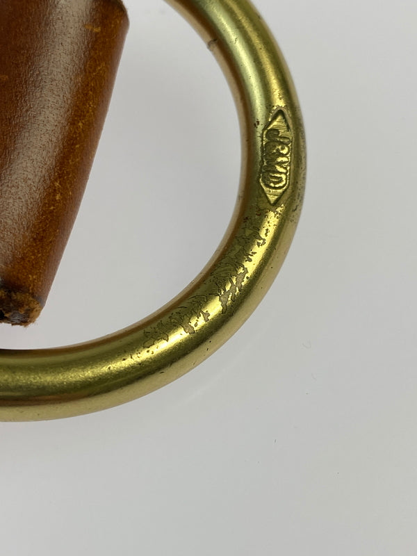 【中古品】【メンズ】 J&M DAVIDSON ジェイアンドエムデヴィッドソン LEATHER VELT レザー ベルト 革 アクセサリー 小物 205-260821-hu-15-min カラー：ブラウン 万代Net店