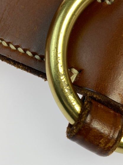【中古品】【メンズ】 J&M DAVIDSON ジェイアンドエムデヴィッドソン LEATHER VELT レザー ベルト 革 アクセサリー 小物 205-260821-hu-15-min カラー：ブラウン 万代Net店