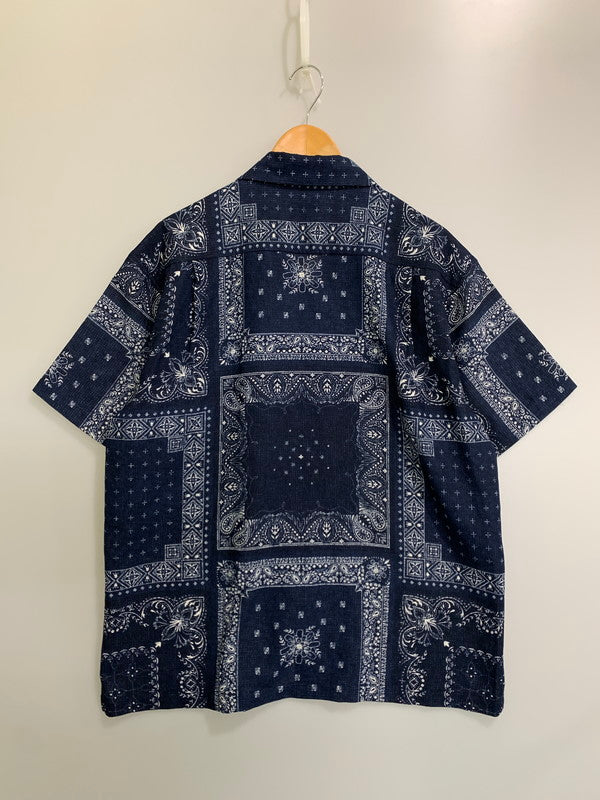 【中古品】【メンズ】 THE NORTH FACE ザ ノースフェイス S/S CLIMBING SUMMER SHIRT NR21931 ショートスリーブ クライミングサマーシャツ 半袖シャツ トップス 144-260821-yn-30-min サイズ：XL カラー：ネイビー 万代Net店