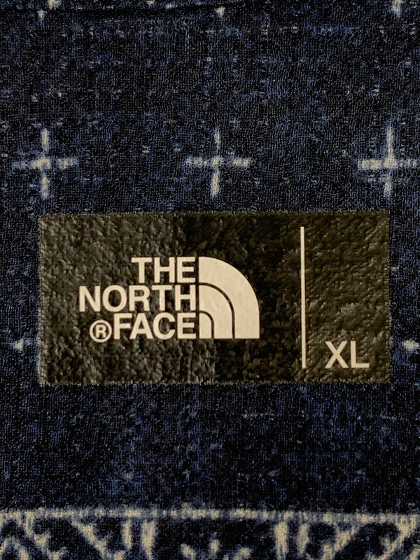 【中古品】【メンズ】 THE NORTH FACE ザ ノースフェイス S/S CLIMBING SUMMER SHIRT NR21931 ショートスリーブ クライミングサマーシャツ 半袖シャツ トップス 144-260821-yn-30-min サイズ：XL カラー：ネイビー 万代Net店