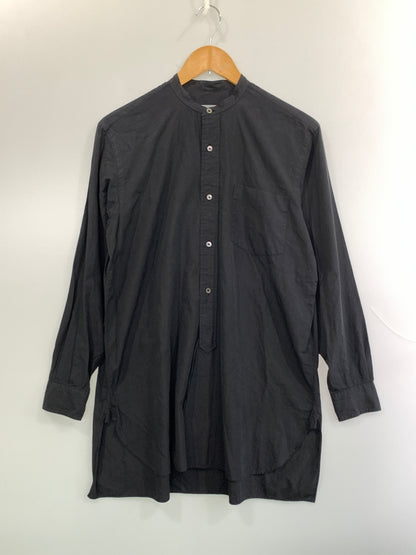 【中古品】【メンズ】 COMOLI コモリ バンドカラーシャツ K01-02005 長袖 シャツ ロングスリーブ 140-260822-hu-22-min サイズ：1 カラー：ブラック 万代Net店