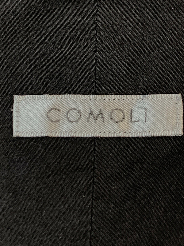 【中古品】【メンズ】 COMOLI コモリ バンドカラーシャツ K01-02005 長袖 シャツ ロングスリーブ 140-260822-hu-22-min サイズ：1 カラー：ブラック 万代Net店