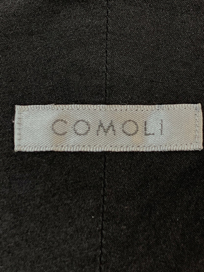 【中古品】【メンズ】 COMOLI コモリ バンドカラーシャツ K01-02005 長袖 シャツ ロングスリーブ 140-260822-hu-22-min サイズ：1 カラー：ブラック 万代Net店