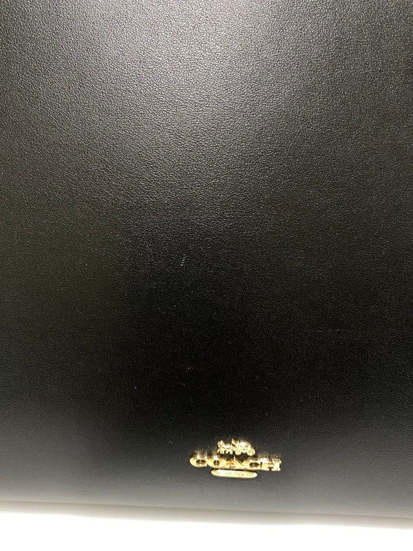 【中古品】【レディース】 COACH コーチ ゾーイ F88037 キャリーオール ハンドバッグ ショルダーバッグ 2WAY レディース バッグ カバン 鞄 レザー 180-260830-em-15-min カラー：ブラック 万代Net店