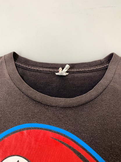 【現状渡し品】【メンズ】 USED ユーズド 90S WIID MARIO S/S TEE 90年代 ウィード マリオ ショートスリーブ Tシャツ メンズ 半袖 プリント Tシャツ パロディ 146-260820-em-04-min サイズ：L カラー：グレー 万代Net店