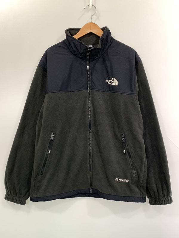 【中古品】【メンズ】 THE NORTH FACE ザノースフェイス ローガンフリースジャケット NJ4FR02 上着 アウター 144-260822-hu-27-min サイズ：XL カラー：グレー/ブラック 万代Net店