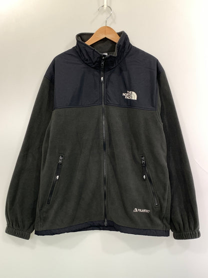 【中古品】【メンズ】 THE NORTH FACE ザノースフェイス ローガンフリースジャケット NJ4FR02 上着 アウター 144-260822-hu-27-min サイズ：XL カラー：グレー/ブラック 万代Net店