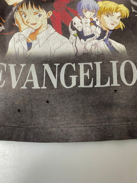 【中古品】【メンズ】 SAINT MICHAEL セントマイケルEVANGELION S/S TEE SM-YS8-0000-C24 24SS エヴァンゲリオン 半袖 Tシャツ メンズ トップス ショートスリーブ 140-260825-em-41-min サイズ：XL カラー：グレー系 万代Net店