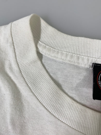 【中古品】【メンズ】 INDEPENDENT インディペンデント 00S アイアンクロス S/S TEE アイアンクロス ショートスリーブ 00年代 メンズ 半袖 Tシャツ トップス 146-260820-em-20-min サイズ：XL カラー：ホワイト 万代Net店