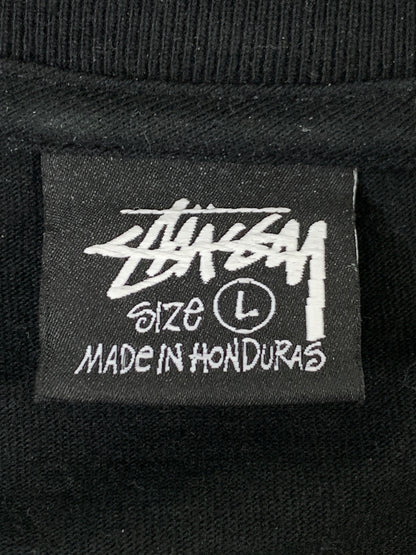 【中古品】【メンズ】 STUSSY ステューシー × GANGSTSRR ギャングスター Tシャツ 半袖 メンズ トップス 142-260820-em-11-min サイズ：L カラー：ブラック 万代Net店