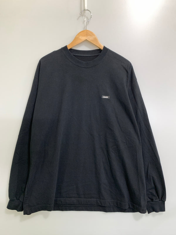 【中古品】【メンズ】 ENNOY エンノイ 22AW 2PACK L/S TEE AW22BRENCT05NTL ロングスリーブ メンズ 長袖 Tシャツ トップス 140-260820-em-18-min サイズ：L カラー：ブラック 万代Net店