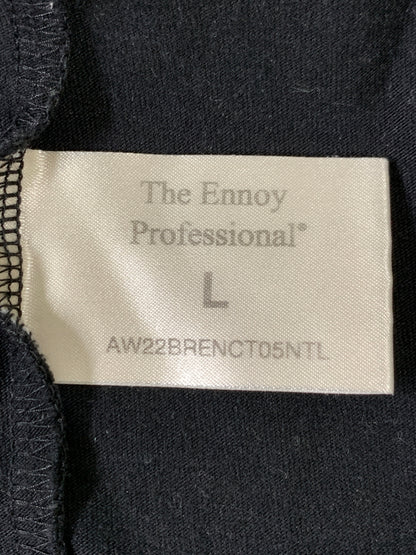 【中古品】【メンズ】 ENNOY エンノイ 22AW 2PACK L/S TEE AW22BRENCT05NTL ロングスリーブ メンズ 長袖 Tシャツ トップス 140-260820-em-18-min サイズ：L カラー：ブラック 万代Net店
