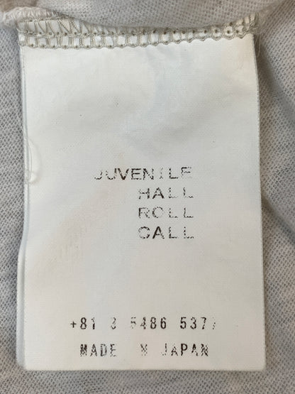 【中古品】【メンズ】 JUVENILE HALL ROLLCALL ジュヴェナイル ホール ロールコール PRINT TEE プリント ティー Tシャツ 半袖 ショートスリーブ 141-260822-hu-26-min サイズ：FITS ALL カラー：ホワイト 万代Net店