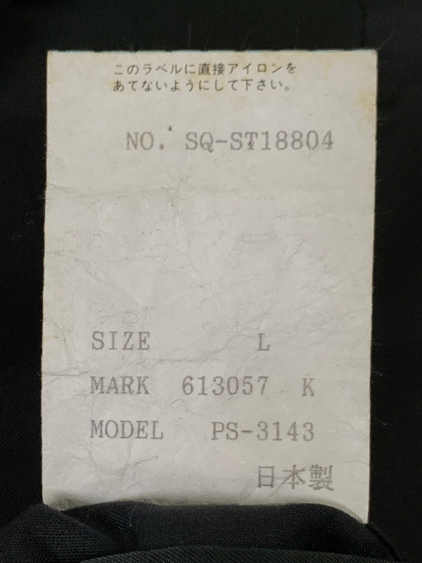 【中古品】【メンズ】 PAUL SMITH ポール・スミス 3ピース スーツ ジャケット ベスト スラックス セットアップ メンズ 141-260820-em-06-min サイズ：L カラー：ブラック 万代Net店