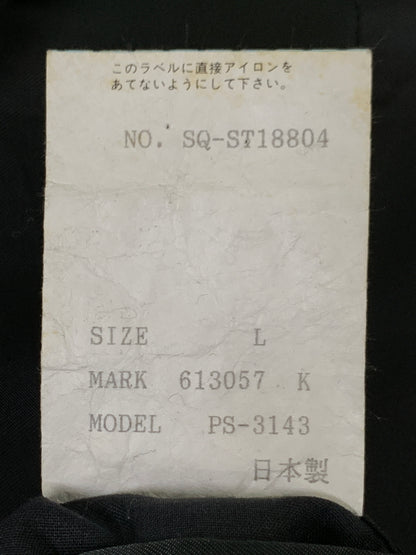 【中古品】【メンズ】 PAUL SMITH ポール・スミス 3ピース スーツ ジャケット ベスト スラックス セットアップ メンズ 141-260820-em-06-min サイズ：L カラー：ブラック 万代Net店