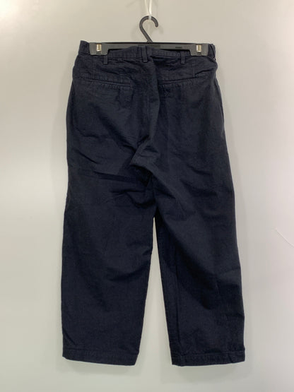 【中古品】【メンズ】 UN UNBIENT アン アンビエント 2TUCK TROUSERS ツータック トラウザーズ パンツ ボトムス 151-260822-hu-30-min サイズ：1 カラー：ネイビー 万代Net店