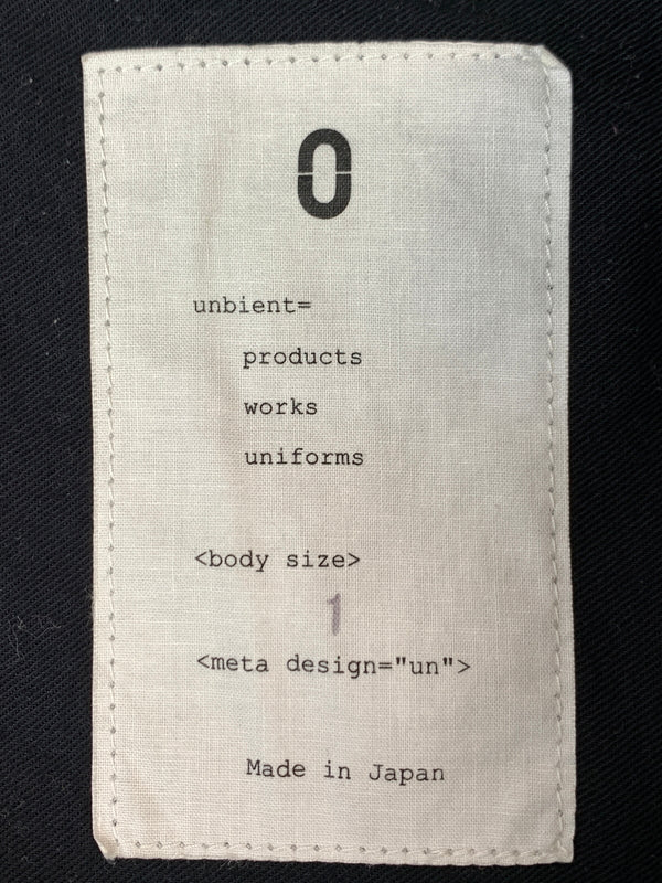 【中古品】【メンズ】 UN UNBIENT アン アンビエント 2TUCK TROUSERS ツータック トラウザーズ パンツ ボトムス 151-260822-hu-30-min サイズ：1 カラー：ネイビー 万代Net店