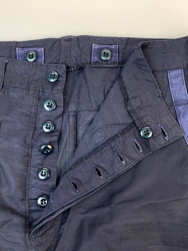 【現状渡し品】【メンズ】 MARITHE FRANCOIS GIRBAUD マリテフランソワジルボー ポリエステル ワイドパンツ ボトムス 157-260822-hu-31-min カラー：ネイビー 万代Net店