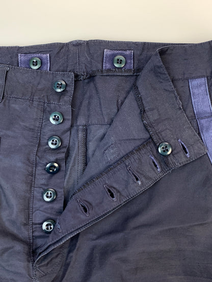 【現状渡し品】【メンズ】 MARITHE FRANCOIS GIRBAUD マリテフランソワジルボー ポリエステル ワイドパンツ ボトムス 157-260822-hu-31-min カラー：ネイビー 万代Net店