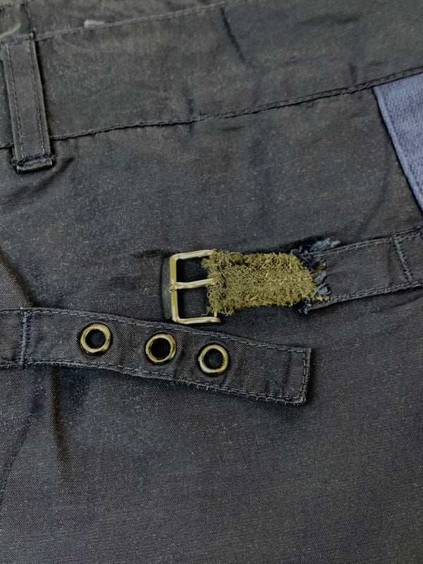 【現状渡し品】【メンズ】 MARITHE FRANCOIS GIRBAUD マリテフランソワジルボー ポリエステル ワイドパンツ ボトムス 157-260822-hu-31-min カラー：ネイビー 万代Net店