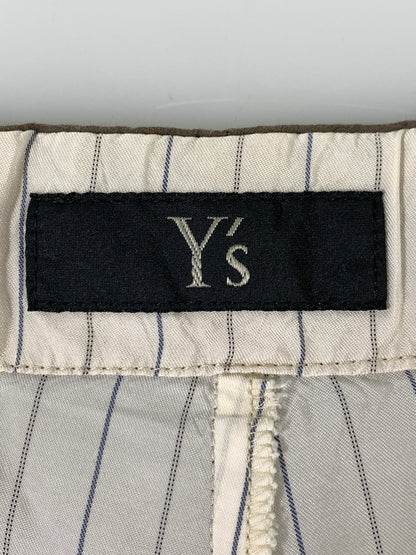 【中古品】【メンズ】 Y'S ワイズ イージーパンツ YD-P03-003 メンズ ボトムス ヨウジヤマモト ワイドシルエット 151-260820-em-02-min サイズ：1 カラー：カーキ 万代Net店