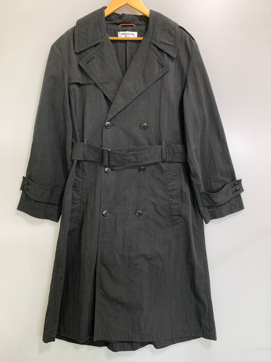 【中古品】【メンズ】 RUDE GALLERY ルードギャラリー TRENCH COAT トレンチ コート 上着 アウター 142-260829-hu-13-min サイズ：3 カラー：ブラック 万代Net店