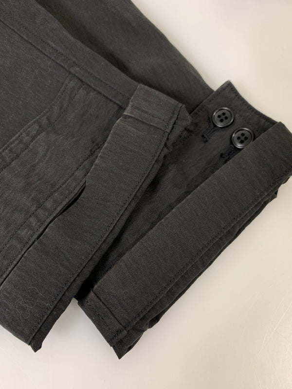【中古品】【メンズ】 RUDE GALLERY ルードギャラリー TRENCH COAT トレンチ コート 上着 アウター 142-260829-hu-13-min サイズ：3 カラー：ブラック 万代Net店