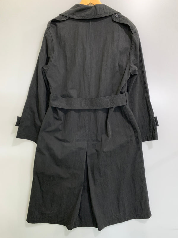 【中古品】【メンズ】 RUDE GALLERY ルードギャラリー TRENCH COAT トレンチ コート 上着 アウター 142-260829-hu-13-min サイズ：3 カラー：ブラック 万代Net店