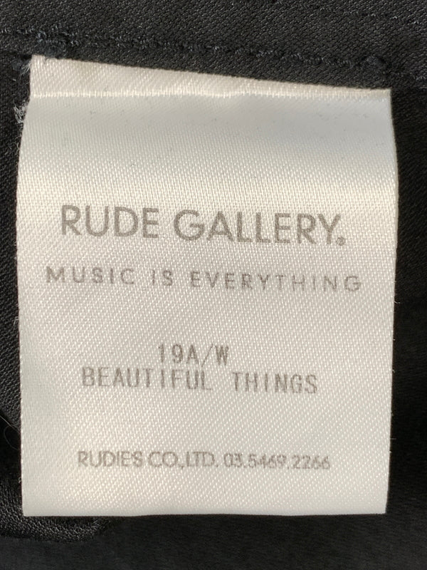【中古品】【メンズ】 RUDE GALLERY ルードギャラリー TRENCH COAT トレンチ コート 上着 アウター 142-260829-hu-13-min サイズ：3 カラー：ブラック 万代Net店