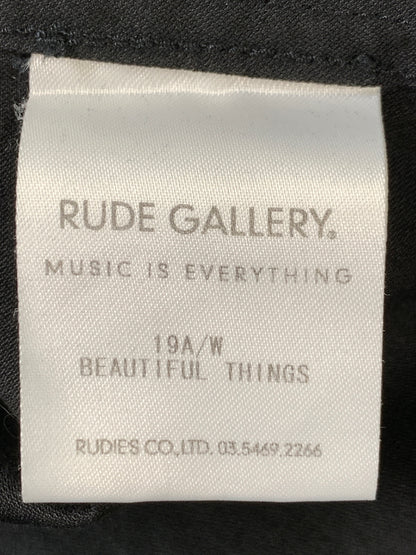【中古品】【メンズ】 RUDE GALLERY ルードギャラリー TRENCH COAT トレンチ コート 上着 アウター 142-260829-hu-13-min サイズ：3 カラー：ブラック 万代Net店